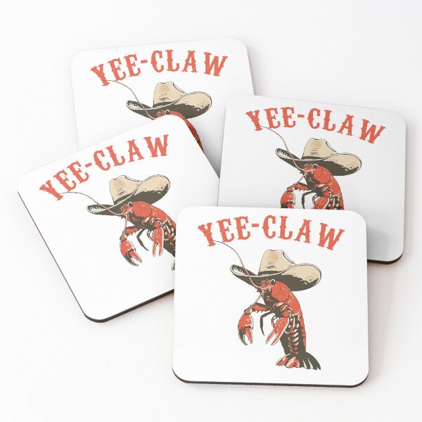 Item preview, Yee Claw Funny Crawfish Cowboy  designed and sold by studio-ssaam.
