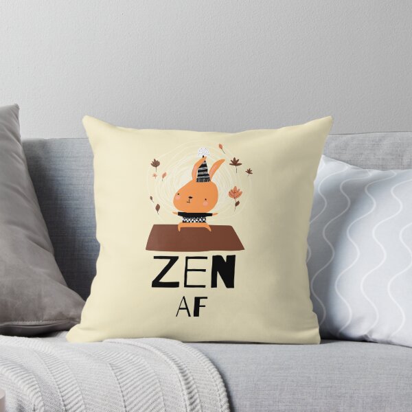 Item preview, Zen AF Rabbit Yoga | Funny Cute Meditating Bunny Design designed and sold by WellspringXflow.