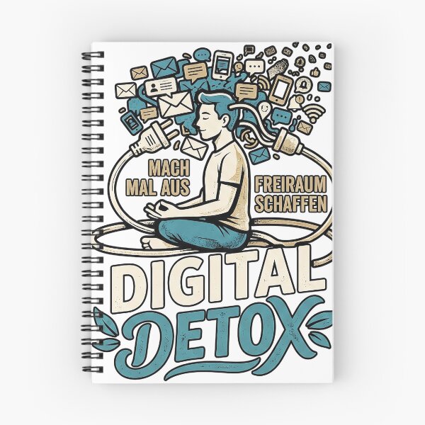 Artikelvorschau, Digital Detox Mindfulness entworfen und verkauft von MasterShong.