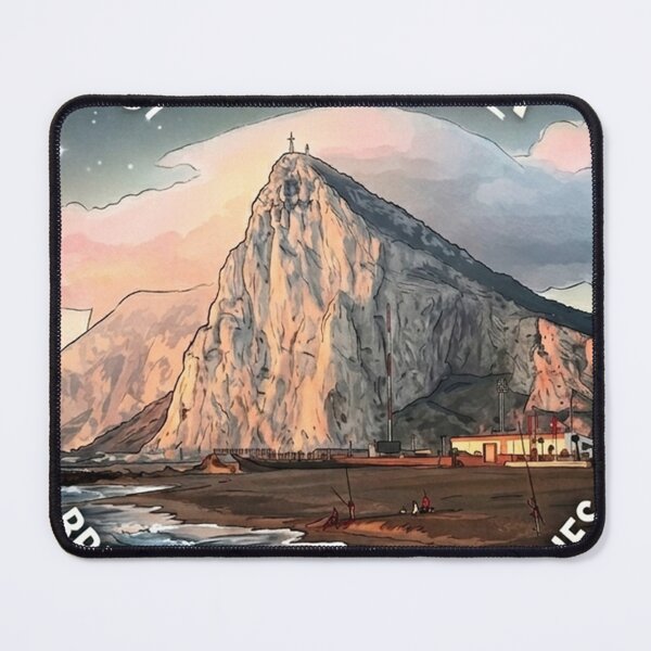 Item preview, Gibraltar City Stamp designed and sold by yunamaliskova.