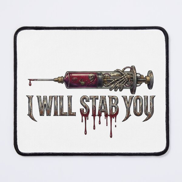Item preview, I WIll Stab You Nurse | Nurse Shirts Funny | Nurse Appreciation | shirts for nurse | nurses united shirt | nurse quotes | nurse graduation | nurses gift | nurse tee designed and sold by SignalStatic.