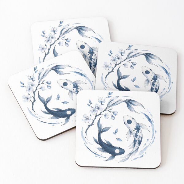 Item preview, Moonflow Koi Circle designed and sold by Jaideep Walia.