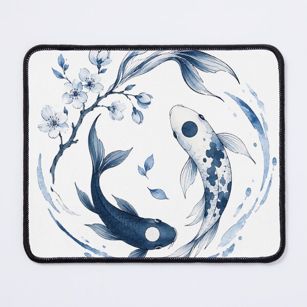 Item preview, Moonflow Koi Circle designed and sold by Jaideep Walia.
