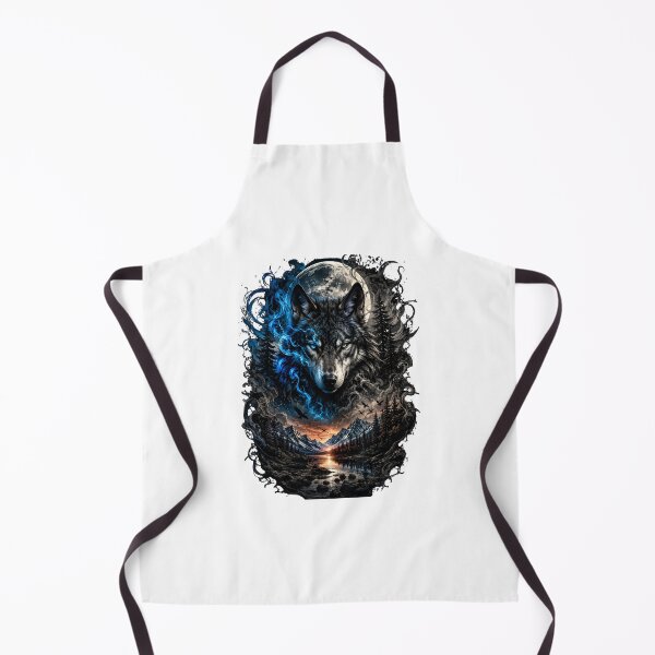 Item preview, Mystic Moon Wolf – Fantasy Wilderness designed and sold by AchraffPrint.