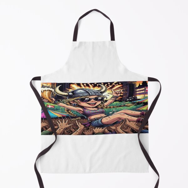 Item preview, Roskilde Festival Viking Girl T-Shirt | Denmark Music Festival Party Graphic Tee | Funny Beer Lover Concert Design designed and sold by Sushikidsntod.