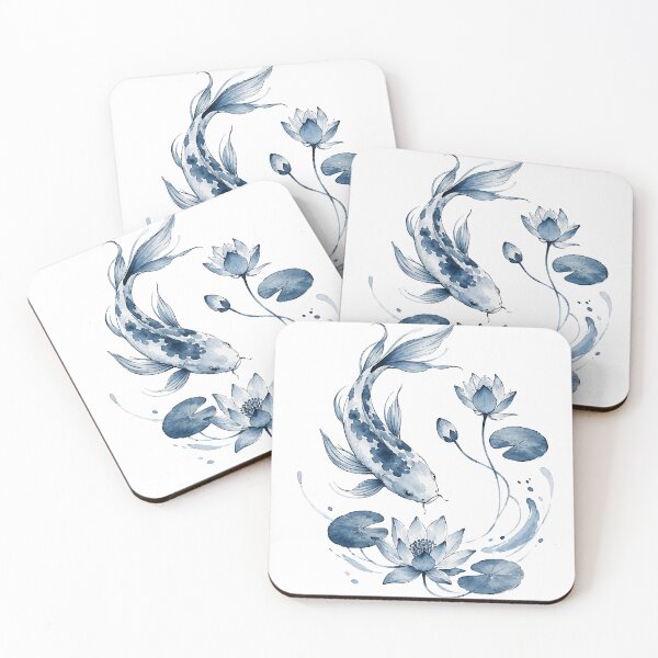 Item preview, Lotus Drift Koi designed and sold by Jaideep Walia.
