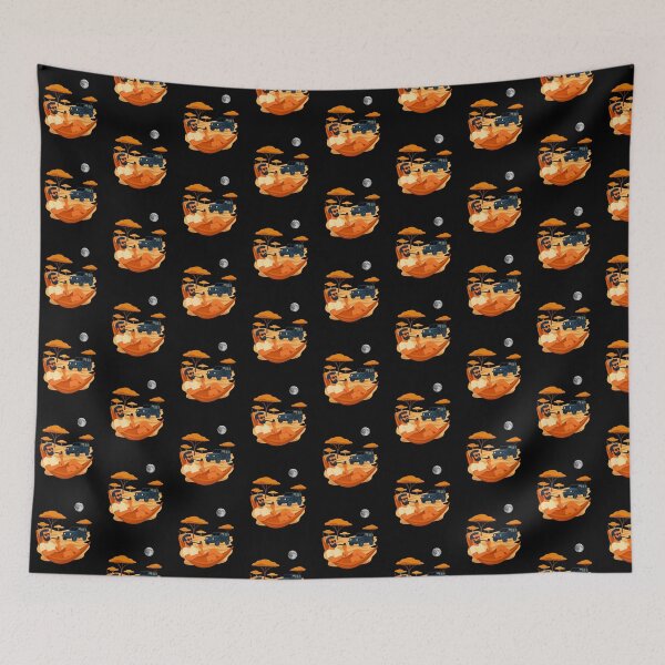 Item preview, Man Relaxing in Hammock Safari Night designed and sold by PLASBIMBUM.