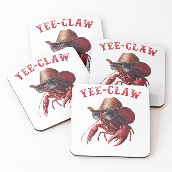 Item preview, Funny Yee Claw Crawfish Cowboy  designed and sold by studio-ssaam.