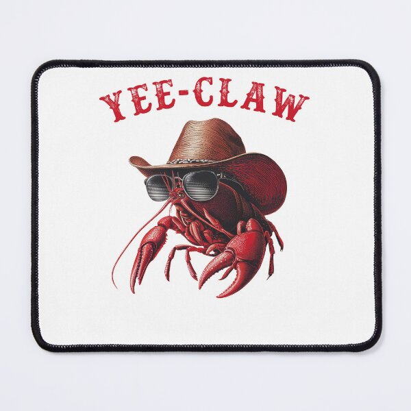 Item preview, Funny Yee Claw Crawfish Cowboy designed and sold by studio-ssaam.