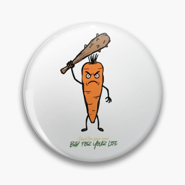 Item preview, Angry Carrot with a Club Funny Cartoon designed and sold by PM.