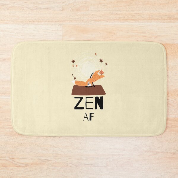 Item preview, Zen AF Fox Yoga | Funny Cute Meditating Animal Design designed and sold by WellspringXflow.