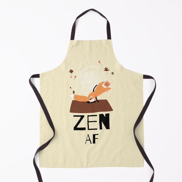Item preview, Zen AF Fox Yoga | Funny Cute Meditating Animal Design designed and sold by WellspringXflow.