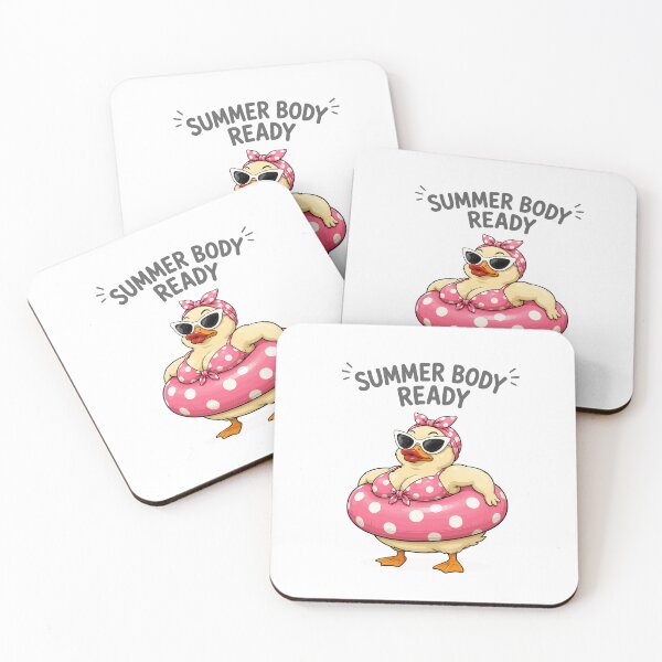 Item preview, Summer Body Ready Funny Duck Shirt | Cute Pool Float Duck Meme Gift designed and sold by Unik Design.