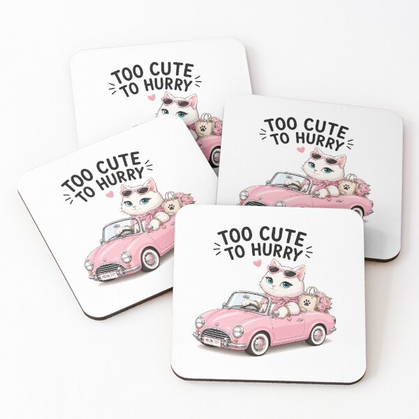 Item preview, Cute Cat - Too Cute To Hurry designed and sold by Unik Design.