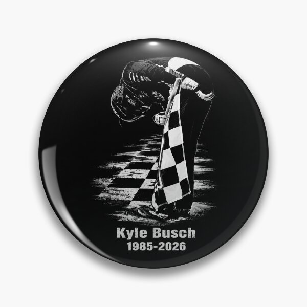 Item preview, Kyle Busch Tribute, Rowdy Legend Memorial designed and sold by STVSpinsDesign.