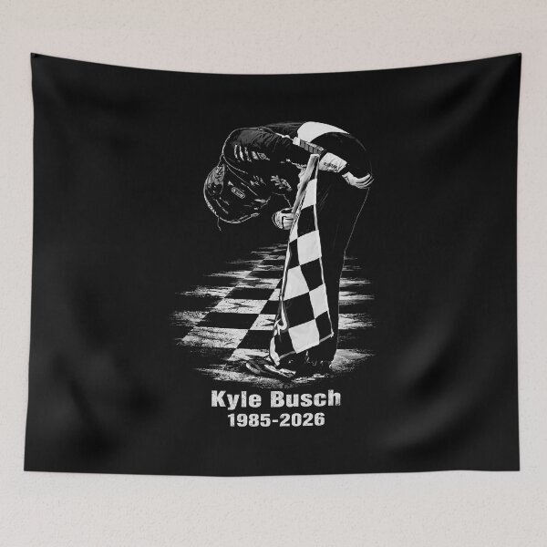 Item preview, Kyle Busch Tribute, Rowdy Legend Memorial designed and sold by STVSpinsDesign.