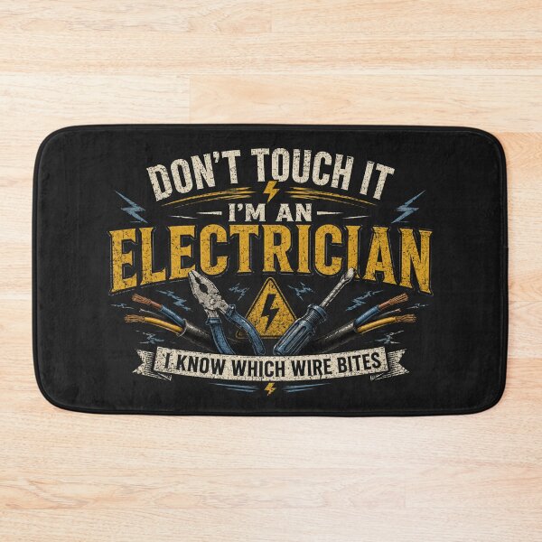 Item preview, Don’t Touch It I’m An Electrician Funny Electrician T-Shirt Wire Humor Tee designed and sold by Drip5.