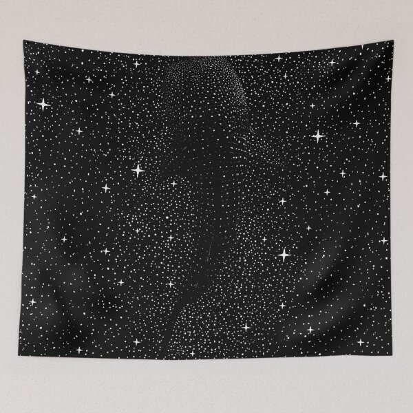 Item preview, stars in the deep _ Whale Shark designed and sold by AlirizaCAKIR.
