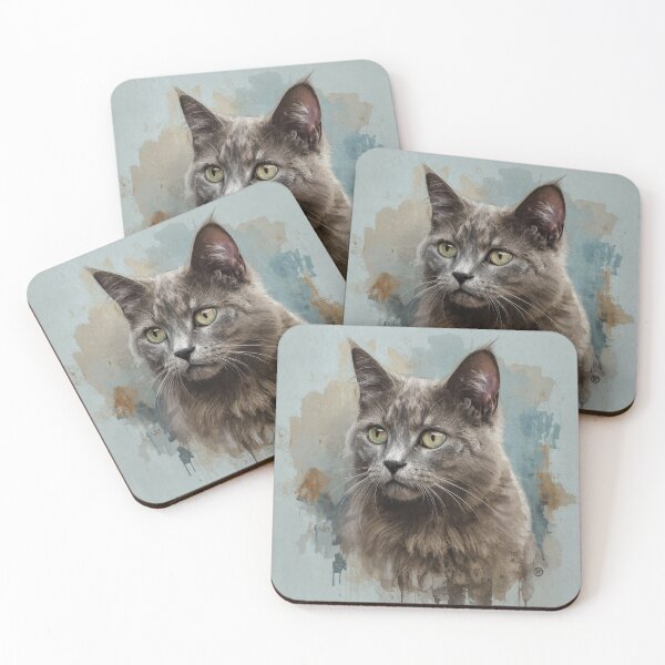 Item preview, Artistic Watercolor Painting of a Cat designed and sold by Paolo-Bandal.