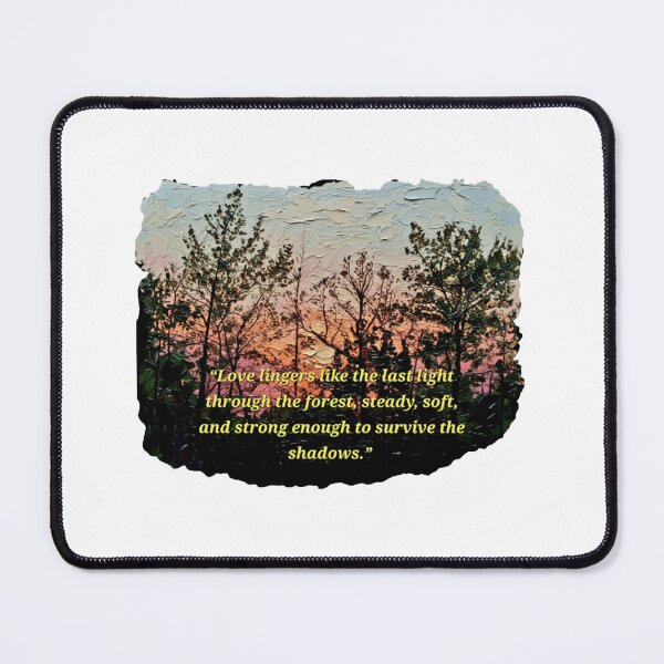 Item preview, Whispers of Love at Sunset | Romantic Forest Landscape Photography designed and sold by EACS Photo.