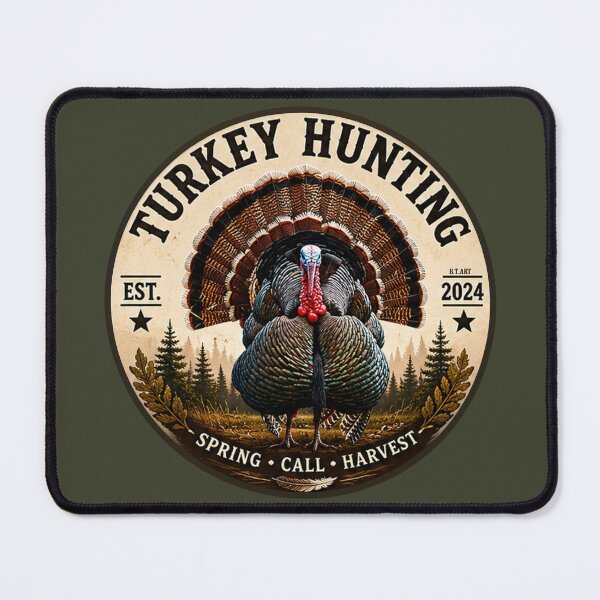 Item preview, Turkey Hunting Heritage Badge designed and sold by TammyHunterArt.