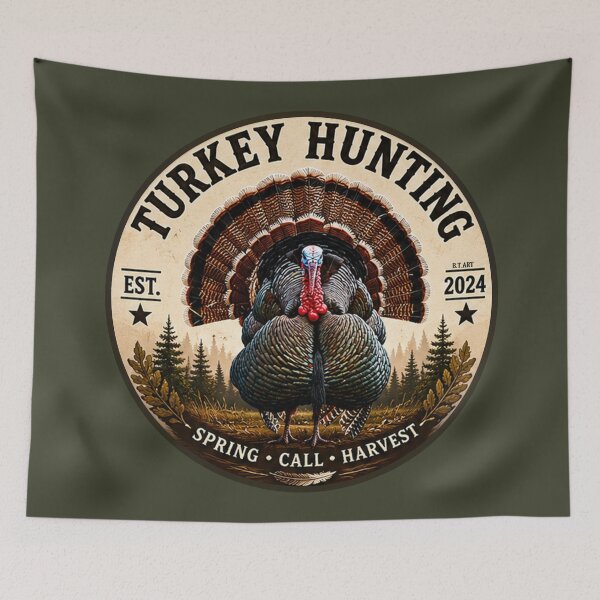 Item preview, Turkey Hunting Heritage Badge designed and sold by TammyHunterArt.