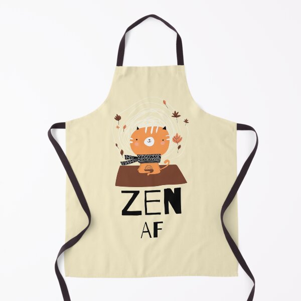 Item preview, Zen AF Cat Yoga | Funny Cute Meditating Animal Design designed and sold by WellspringXflow.