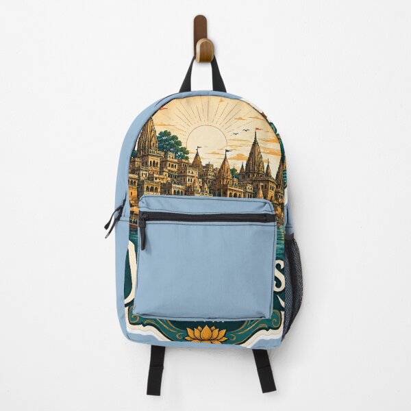 Item preview, Varanasi Ghats Spiritual Heritage Art designed and sold by ArtsyExplorer.