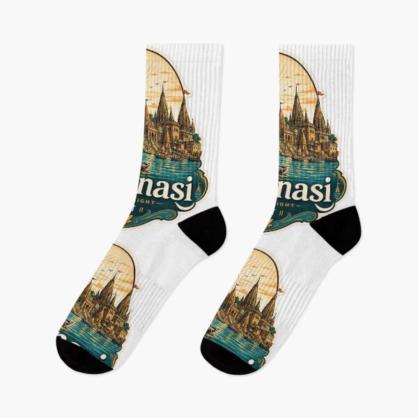 Item preview, Varanasi Ghats Spiritual Heritage Art designed and sold by ArtsyExplorer.