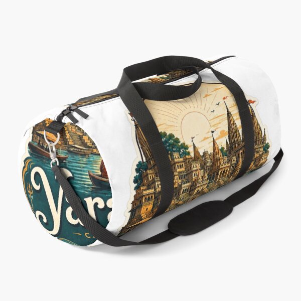Item preview, Varanasi Ghats Spiritual Heritage Art designed and sold by ArtsyExplorer.