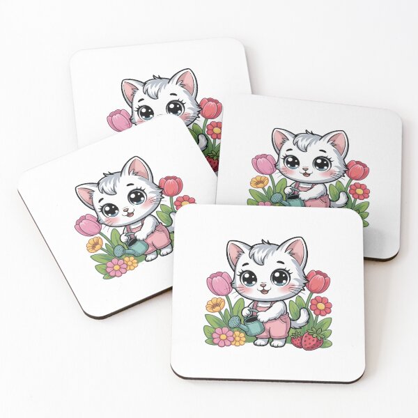 Item preview, Kitten in a Garden designed and sold by jkrphoto.