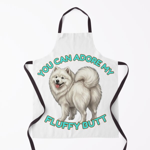 Item preview, You Can Adore My Fluffy Butt Funny Samoyed Dog Meme designed and sold by DailyStruggleCo.
