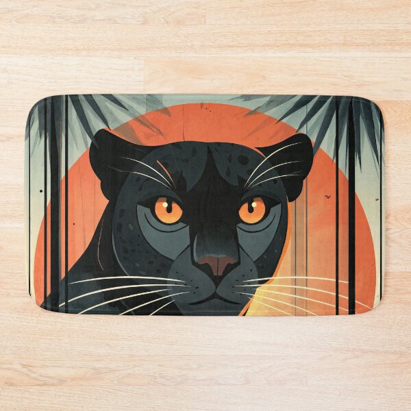 Item preview, Wall Art - Postcard - Panther Sun – Jungle Majesty designed and sold by ForeverPrintsOK.