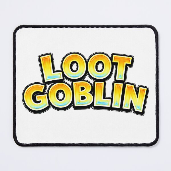 Item preview, LOOT GOBLIN Funny Gamer Typography designed and sold by Mac Sketches.