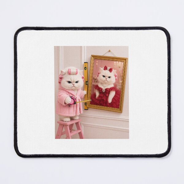 Item preview, Tiny Drama Queen Portrait Inspection designed and sold by LovelyCatGalaxy.
