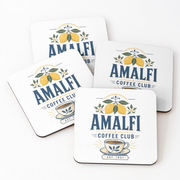 Item preview, Amalfi Coffee Club Italy Mediterranean Lemon Espresso Vibe designed and sold by JackCurtis1991.
