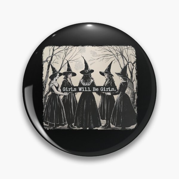 Item preview, Girls Will Be Girls Witch Vintage designed and sold by charoen-design.