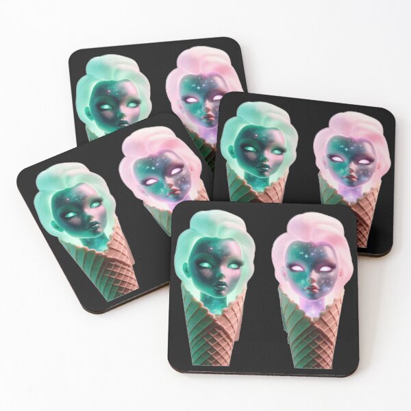 Item preview, Cosmic Galaxy Ice Cream Beauty designed and sold by LujziWorld.