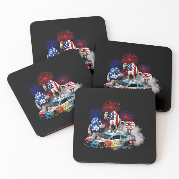 Item preview, Kyle busch mm flag america 18 hazelnut spread designed and sold by STVSpinsDesign.