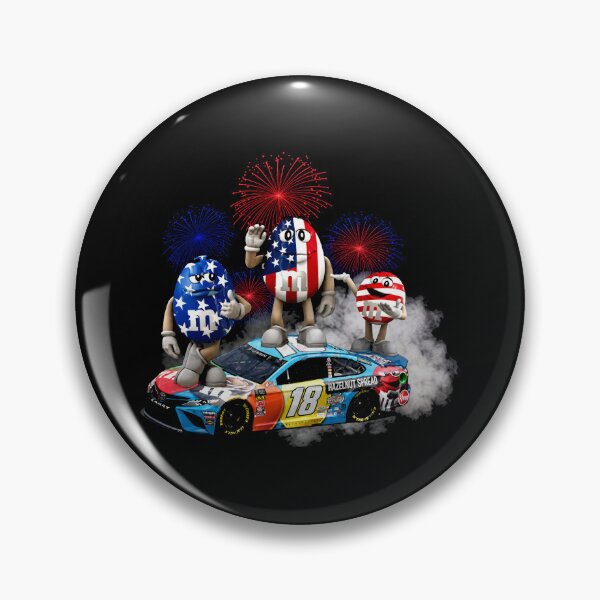 Item preview, Kyle busch mm flag america 18 hazelnut spread designed and sold by STVSpinsDesign.