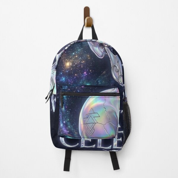 Item preview, Extra Celestial Iridescent Skull Art Extra Celestial aliencore space glam designed and sold by Gifter-ly.