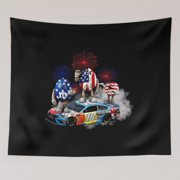 Item preview, Kyle busch mm flag america 18 hazelnut spread designed and sold by STVSpinsDesign.