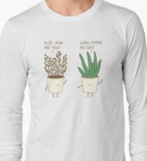 garden etiquette Long Sleeve T-Shirt