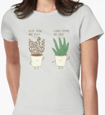 garden etiquette Women's Fitted T-Shirt