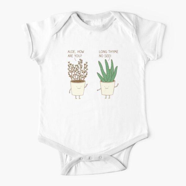 garden etiquette Short Sleeve Baby One-Piece