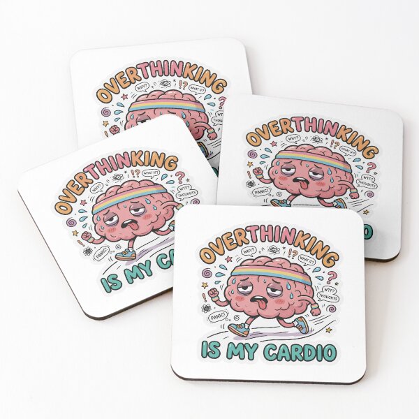 Item preview, Overthinking Is My Cardio designed and sold by Obinne.