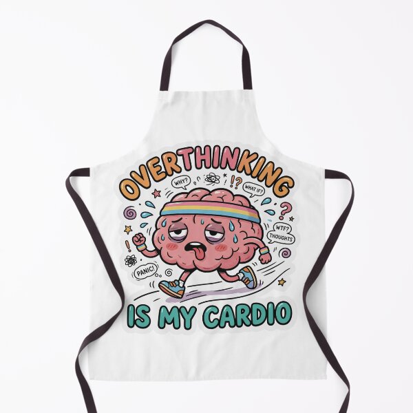 Item preview, Overthinking Is My Cardio designed and sold by Obinne.