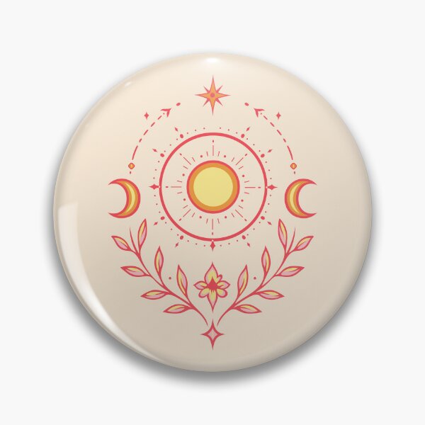 Item preview, Midsummer Compass Celestial Litha Pagan Art designed and sold by Christine Krahl.