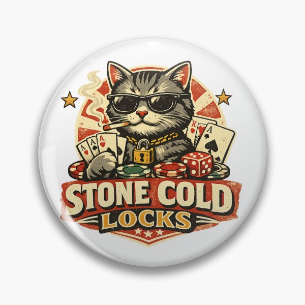 Item preview, Stone Cold Locks Cat designed and sold by Jhurry.