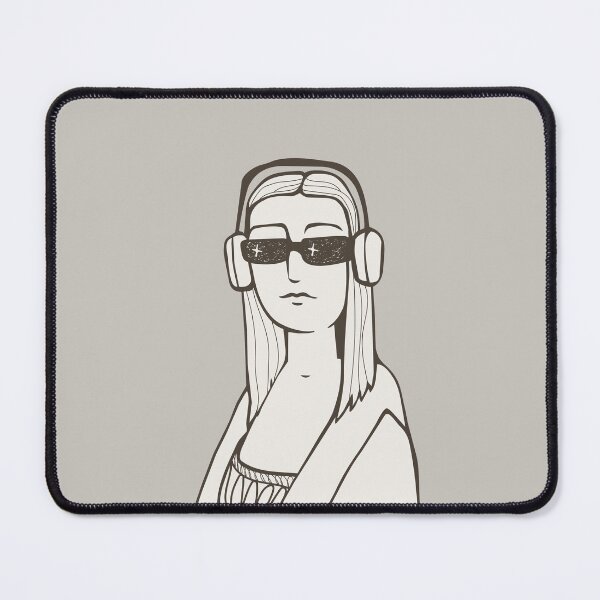 Item preview, Trendy renaissance queen with headphones designed and sold by SO-studio-art.